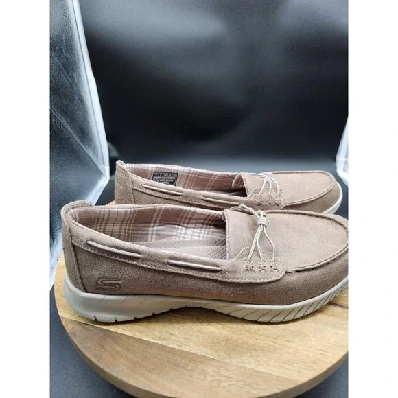 Skechers Womens Wave Lite Playful Sneakers Size‎ 9 Taupe - Picture 2 of 9